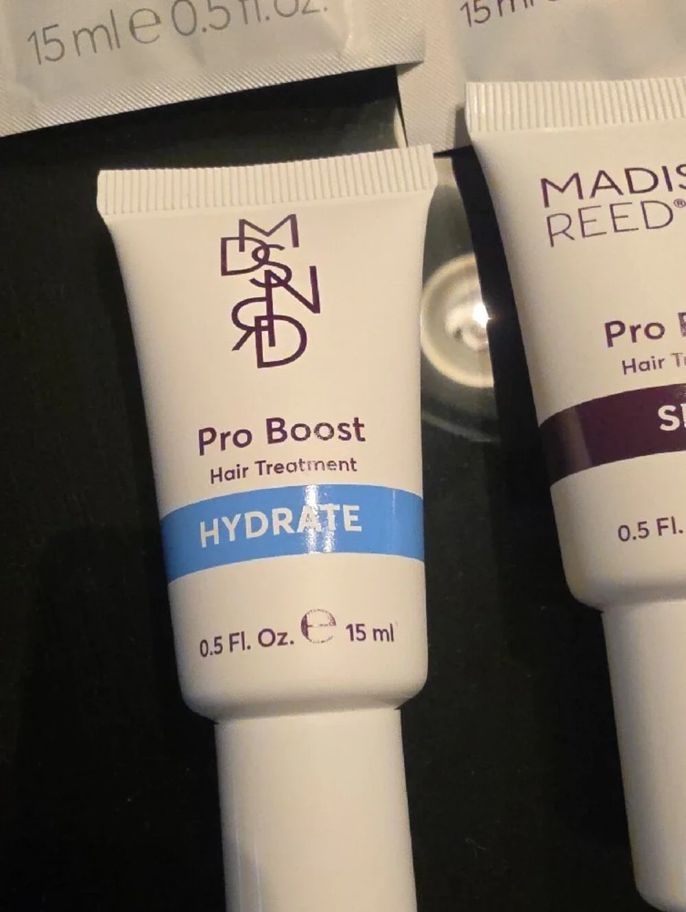 Madison Reed Pro Boost Seal & Hydrate Hair Treatments - Lot Of 18 Travel Size
